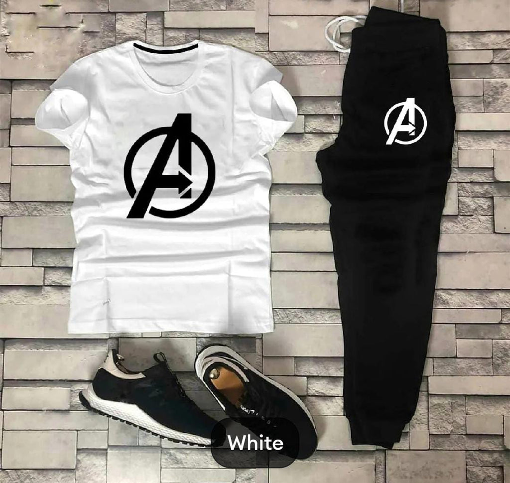 Pack of 2| Yellow Summer Printed Tracksuit For Men & Boys | Soft & Comfortable Fabric Trouser and shirt for men Printed Tracksuit